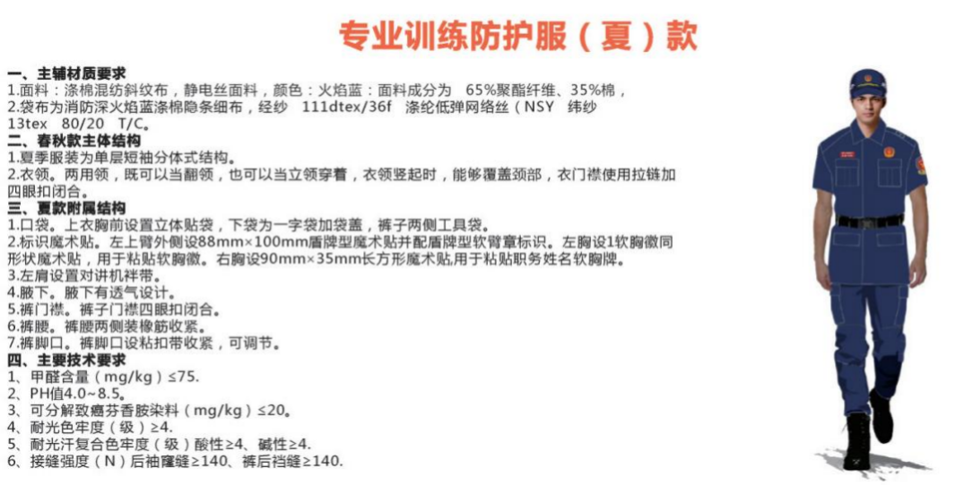 专业训练防护服（夏）款